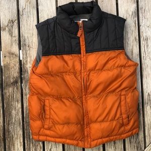 Gymboree Jackets & Coats - BOGO Toddler Boy's Orange & Black Puffy Vest Gymboree Jackets & Coats - BOGO Toddler Boy's Orange & Black Puffy Vest